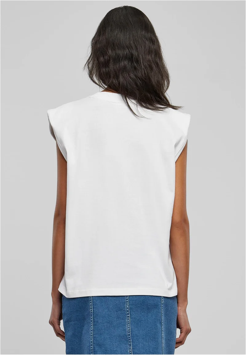 UC Organic Heavy Padded Shoulder Tank Top