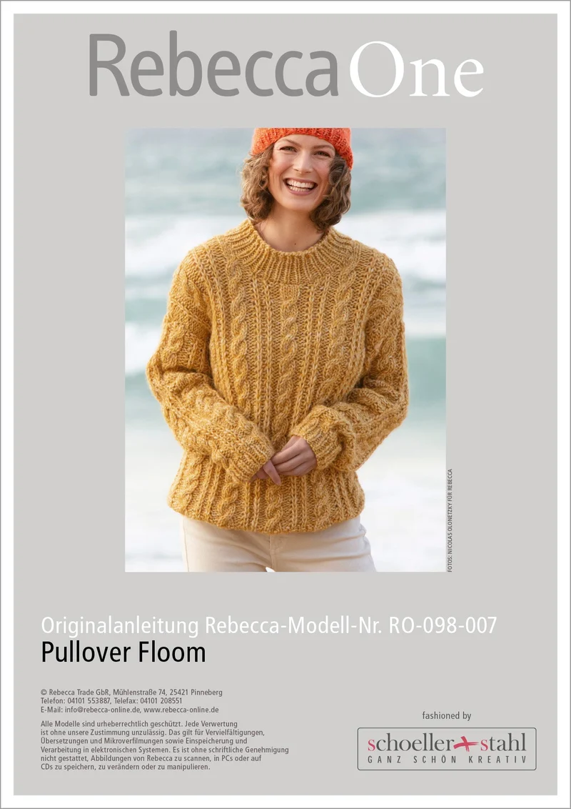 Anleitung - Pullover Floom