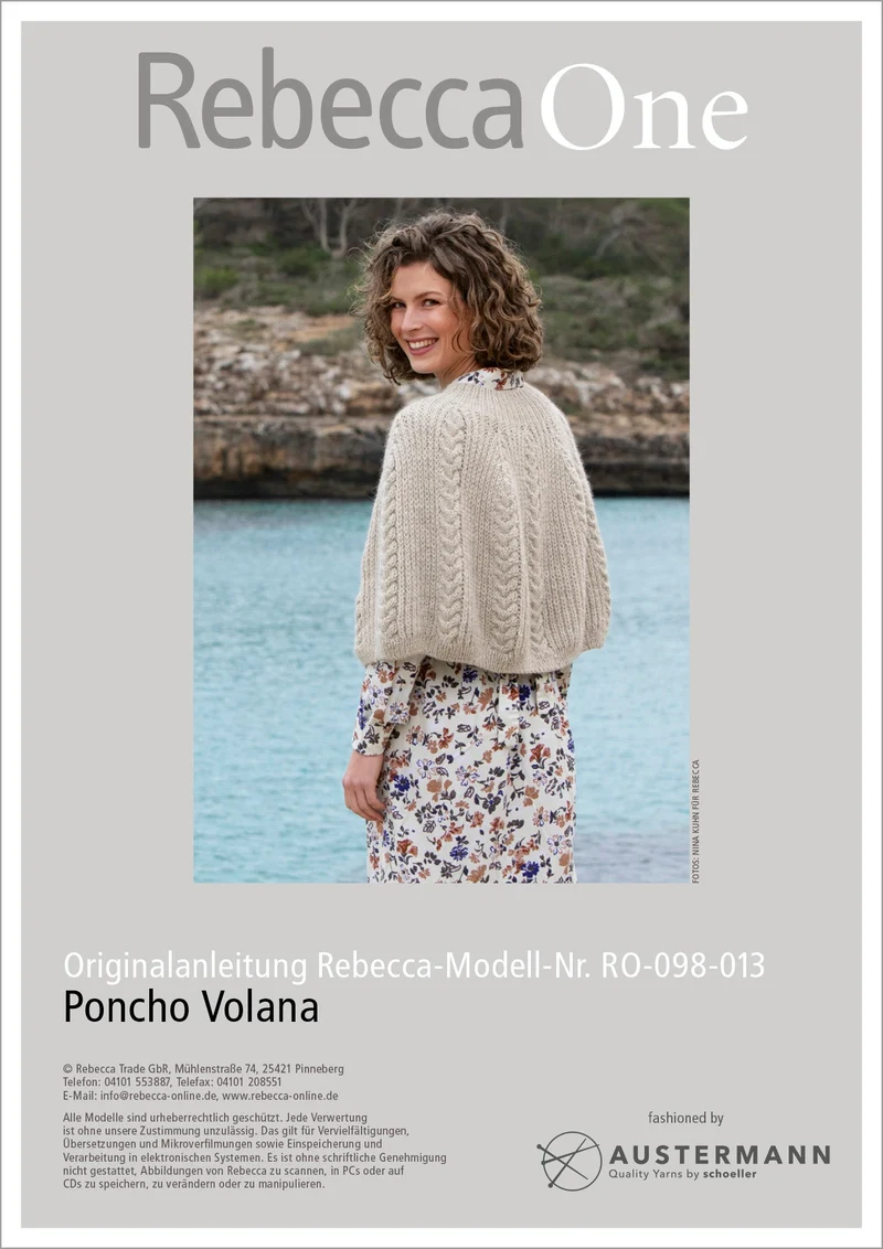 Anleitung - Poncho Volana