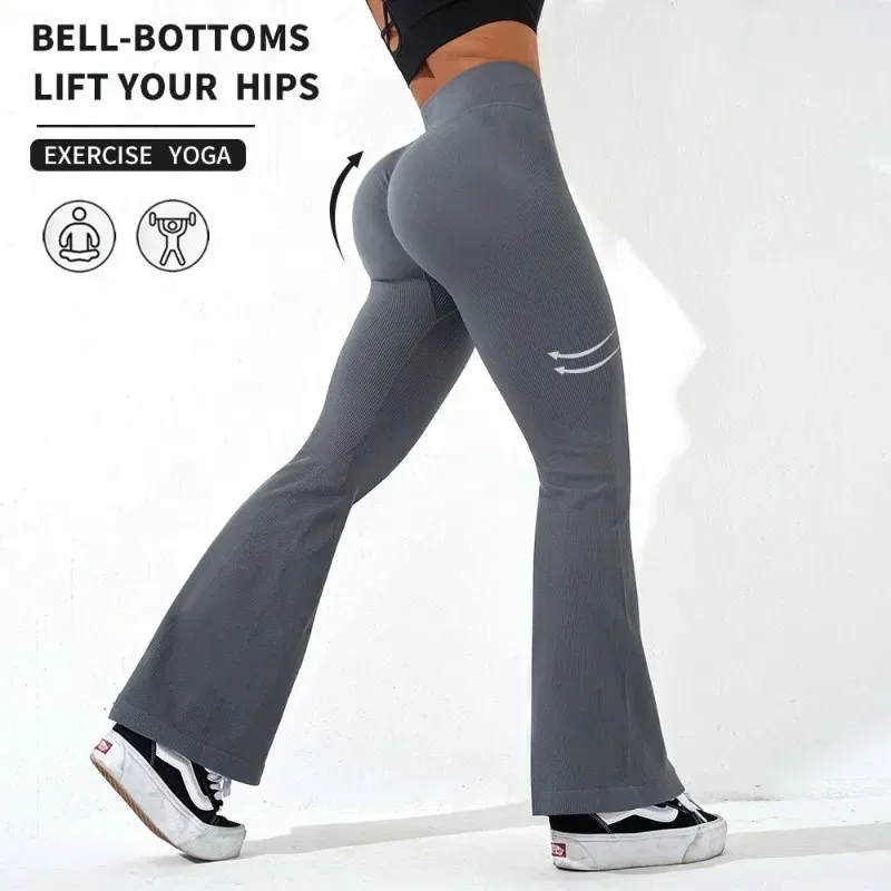 Leggins Donna Push up Vita Alta Pantaloni Sportivi Fitness Yoga Palestra Tuta
