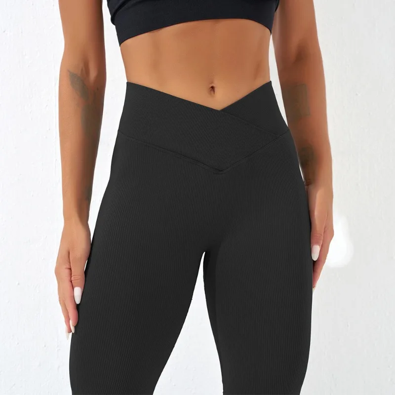 Leggins Donna Push up Vita Alta Pantaloni Sportivi Fitness Yoga Palestra Tuta