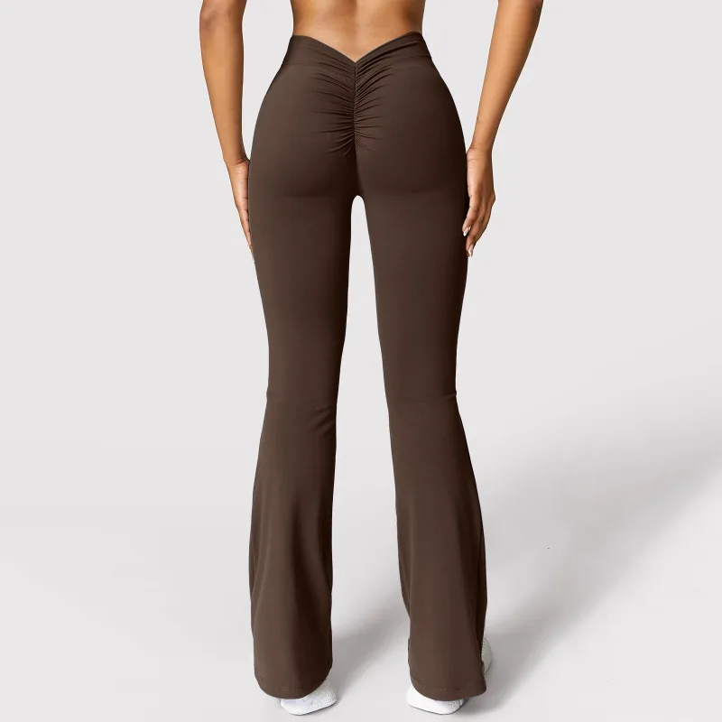 Leggins Donna Push up Vita Alta Pantaloni Sportivi Fitness Yoga Palestra Tuta