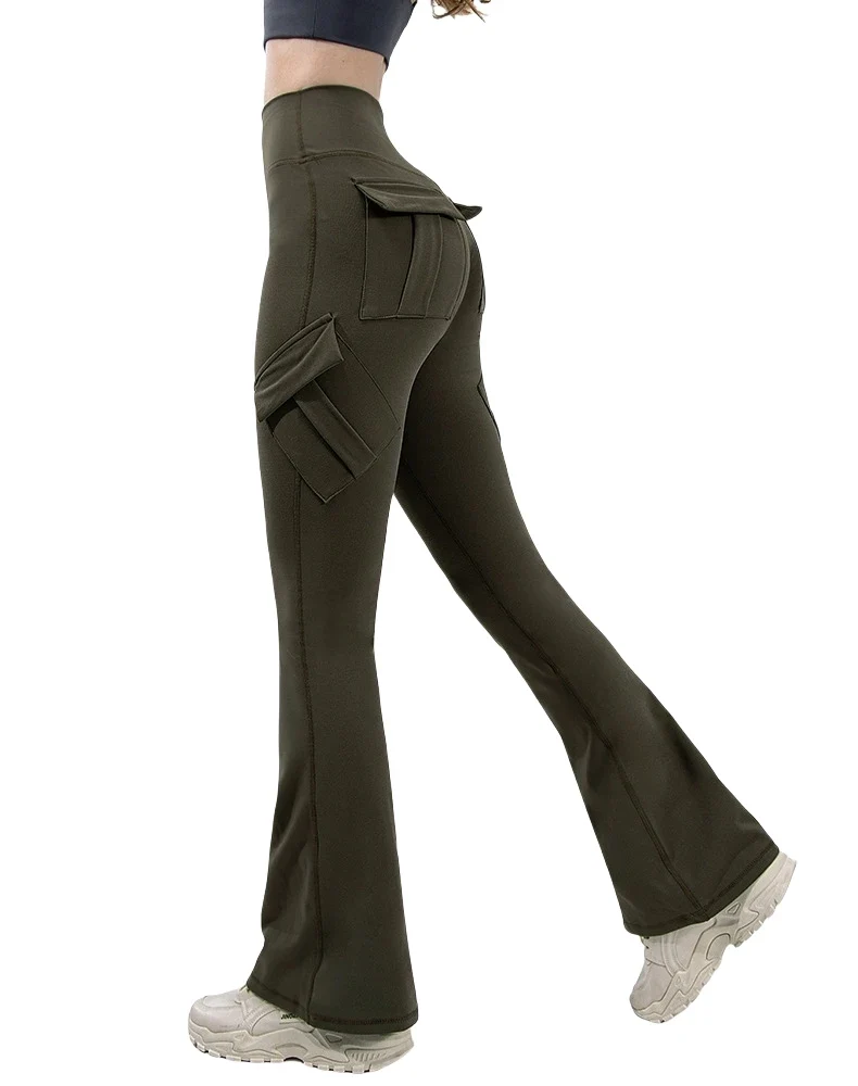 Leggins Donna Push up Vita Alta Pantaloni Sportivi Fitness Yoga Palestra Tuta
