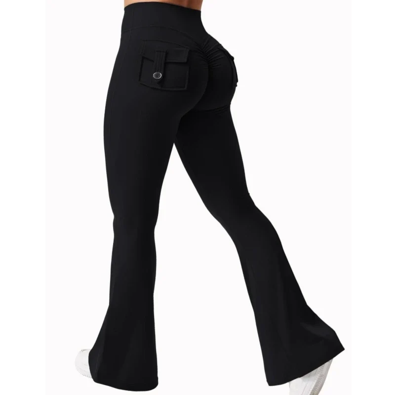 Leggins Donna Push up Vita Alta Pantaloni Sportivi Fitness Yoga Palestra Tuta