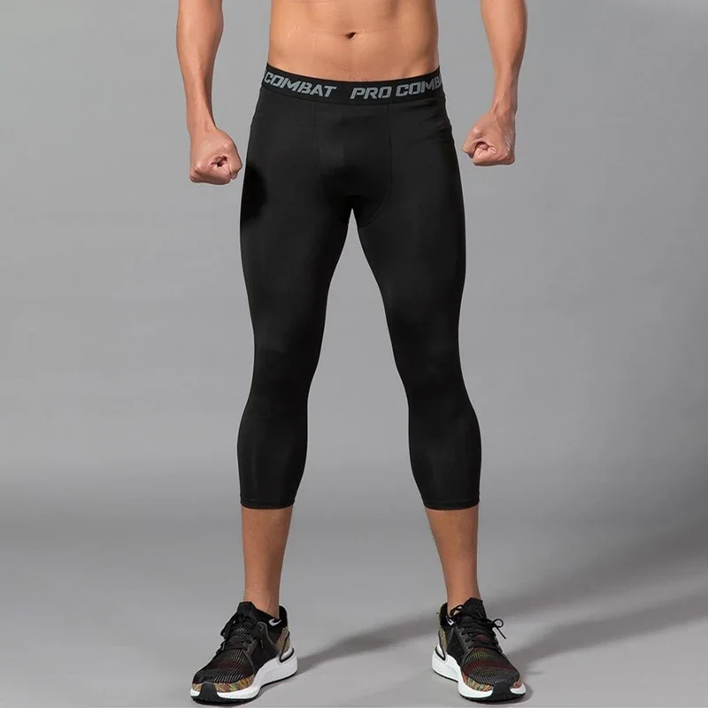 Herren Leggings Sporthose Jogginghose Trainingshose Lauf Hose Kompressionshose