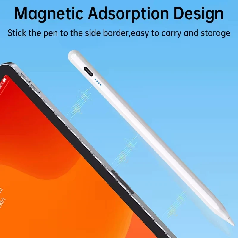 Apple Pencil 11/12.9 Penna Stylus IPad Pro Air 10/9/8 Magnetic Smartphone Tablet