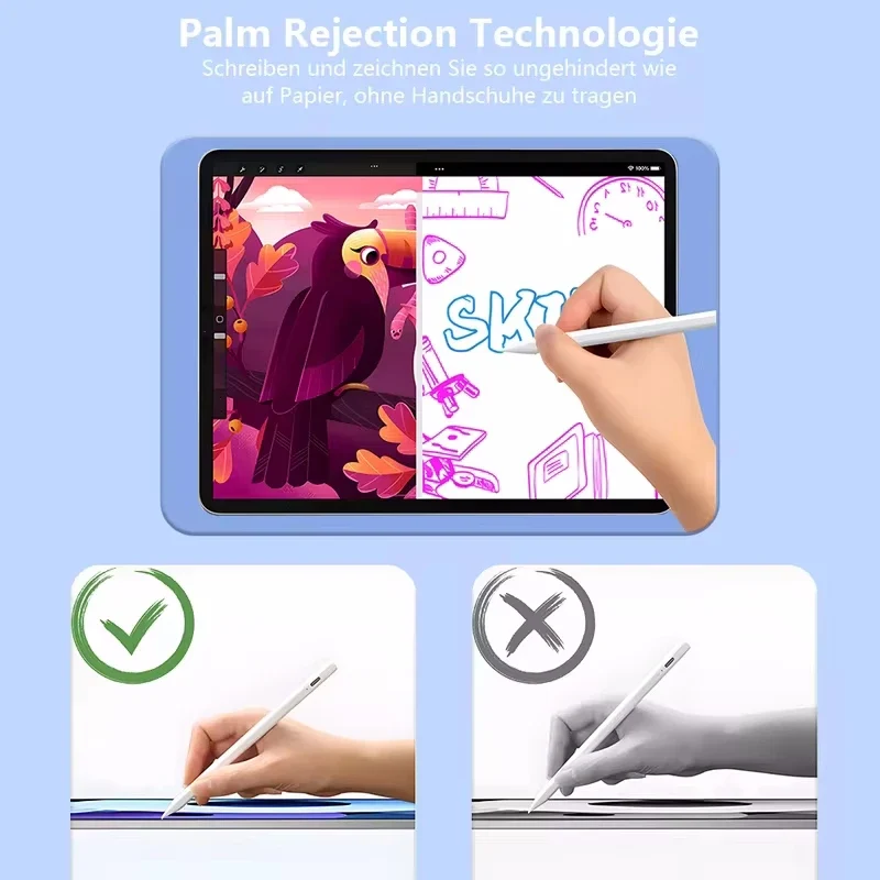 Apple Pencil 11/12.9 Penna Stylus IPad Pro Air 10/9/8 Magnetic Smartphone Tablet