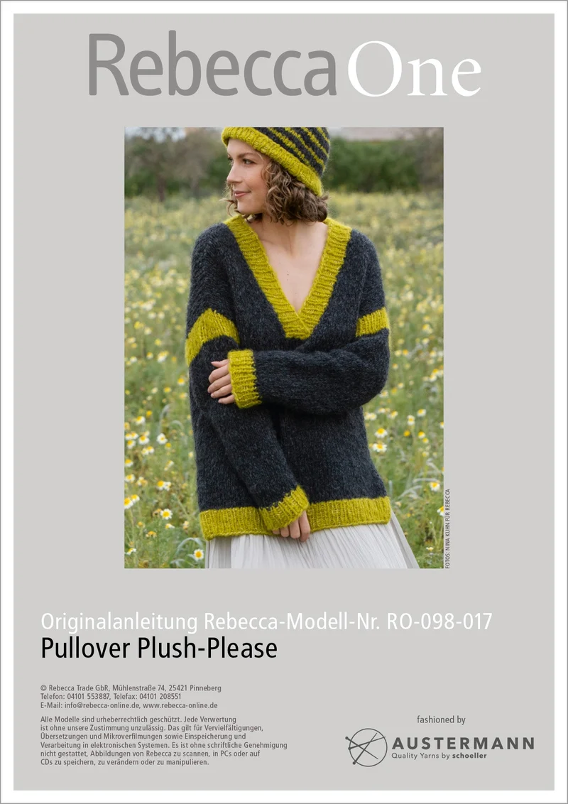 Anleitung - Pullover Plush-Please