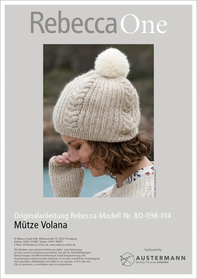 Anleitung - Mütze Volana