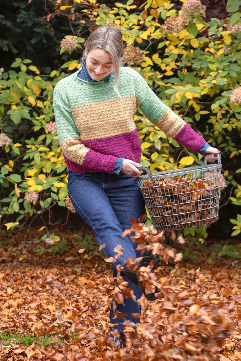 Anleitung Blockstreifen-Pulli