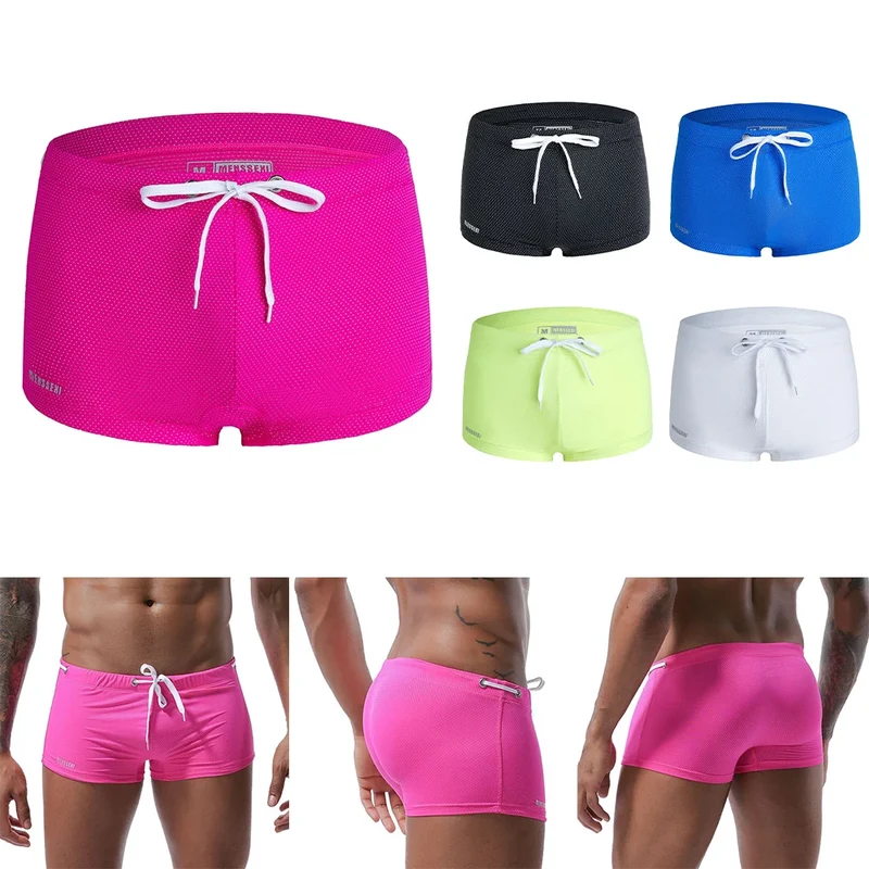 Costume Mare Uomo Pantaloncini corti Boxer Shorts Bagno Slip Interno Piscina
