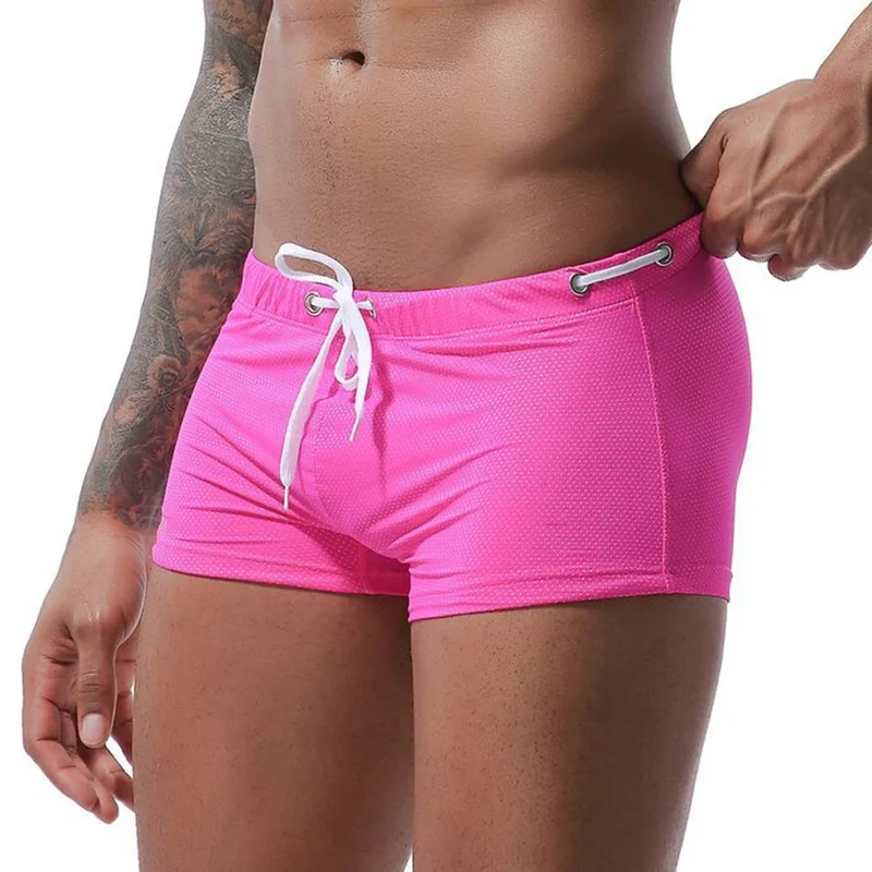 Costume Mare Uomo Pantaloncini corti Boxer Shorts Bagno Slip Interno Piscina