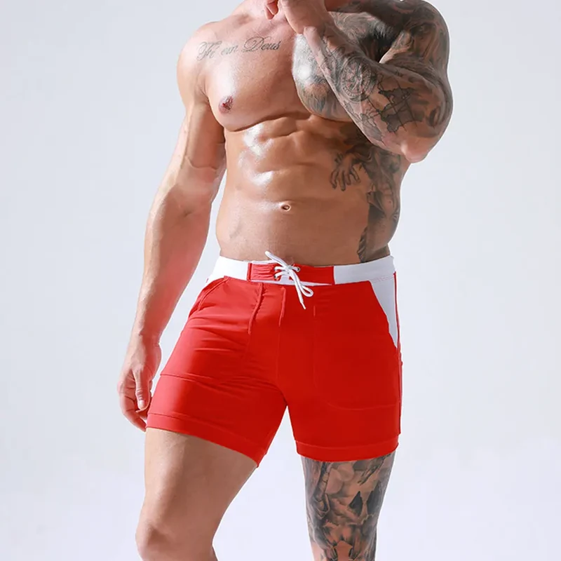 Costume Mare Uomo Pantaloncini corti Boxer Shorts Bagno Slip Interno Piscina