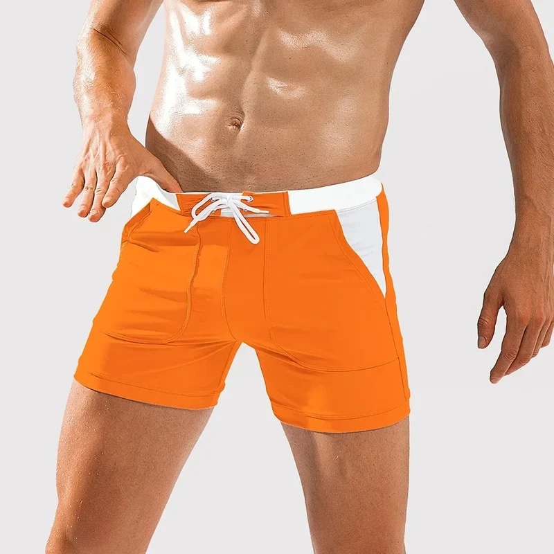 Costume Mare Uomo Pantaloncini corti Boxer Shorts Bagno Slip Interno Piscina