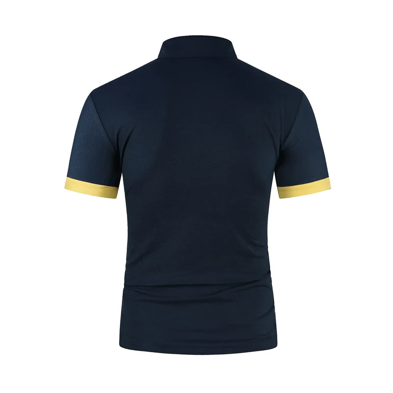 Herren Poloshirt POLO Shirt T-Shirt Kurzarm Zipper Hemd Fashion Polohemd Top NEU