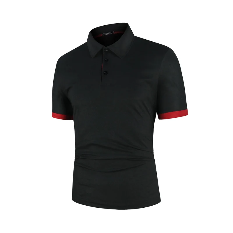 Herren Poloshirt POLO Shirt T-Shirt Kurzarm Zipper Hemd Fashion Polohemd Top NEU