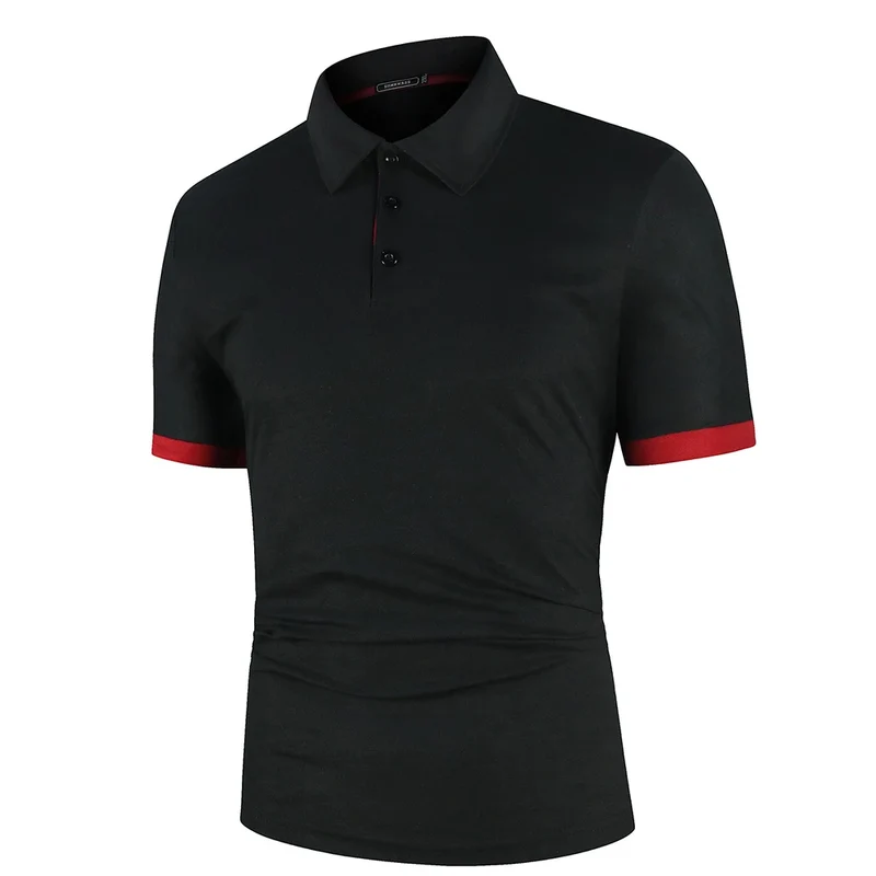 Herren Poloshirt POLO Shirt T-Shirt Kurzarm Zipper Hemd Fashion Polohemd Top NEU