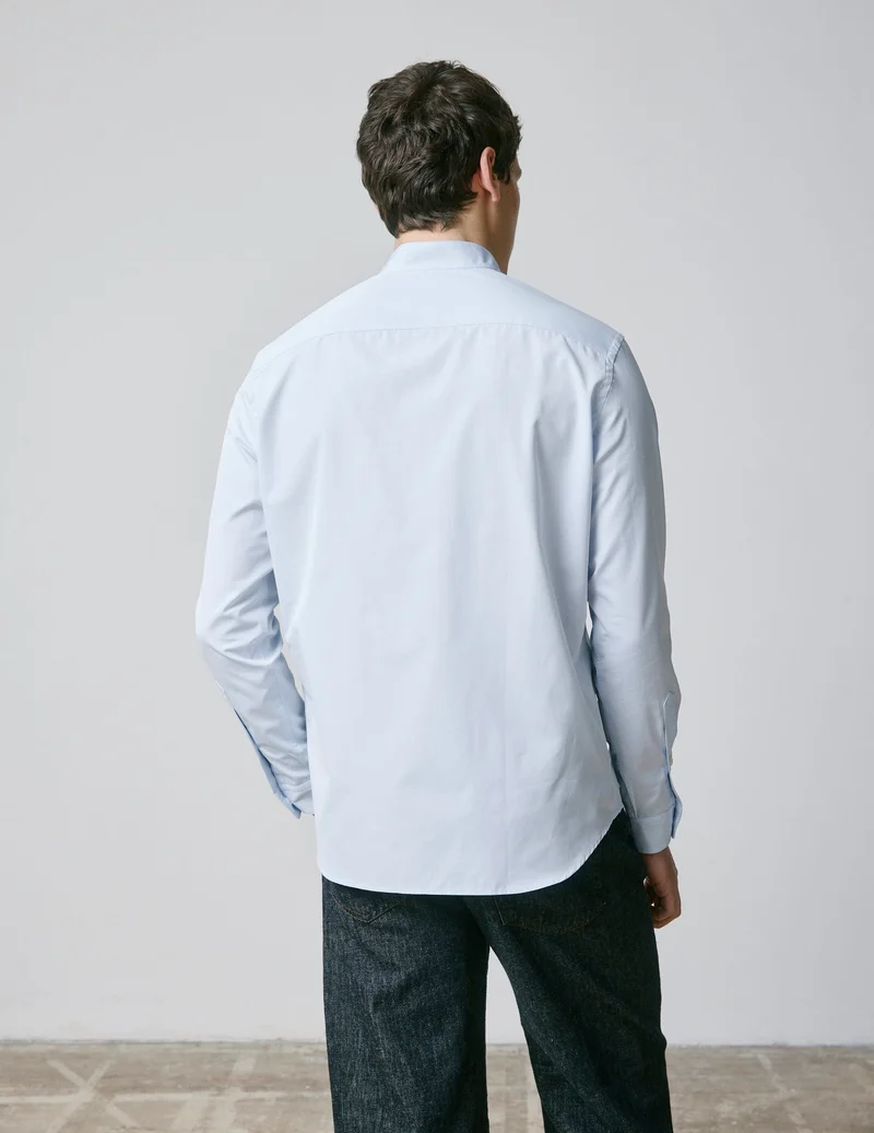 Chemise Carl bleue