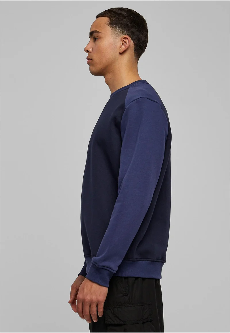 UC 2-Tone Fake Raglan Crew