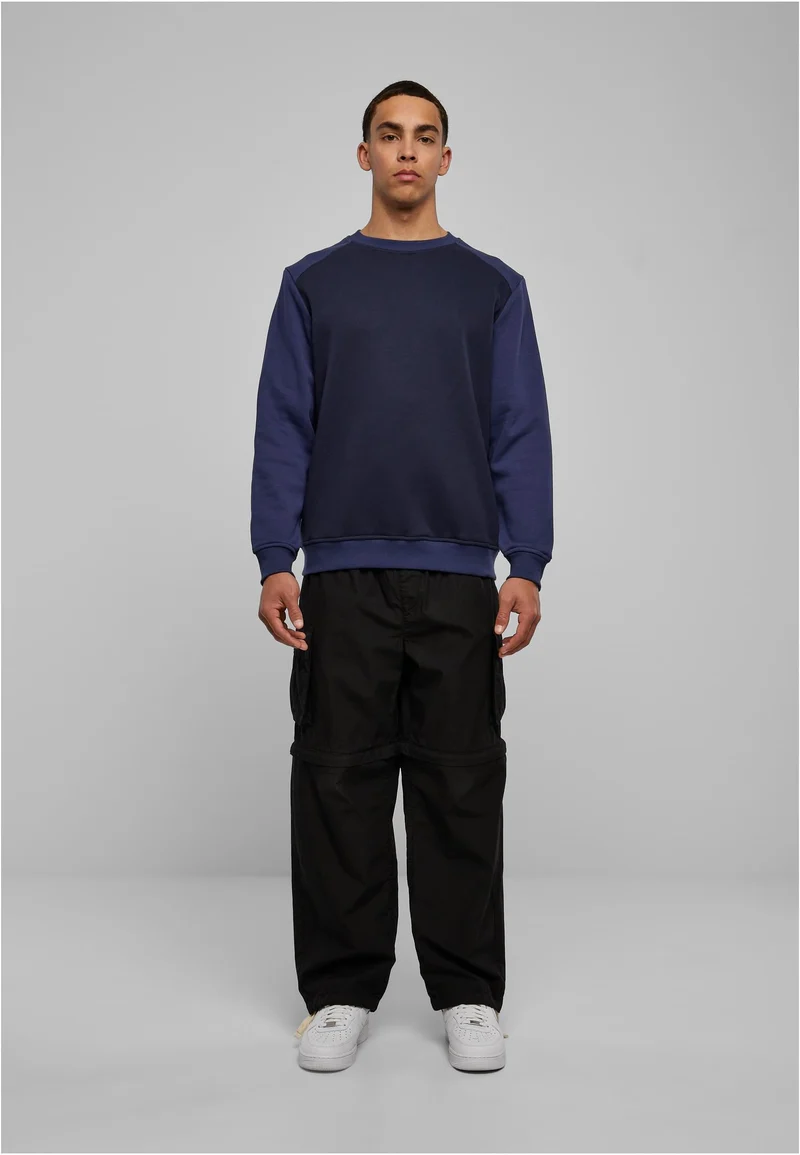 UC 2-Tone Fake Raglan Crew