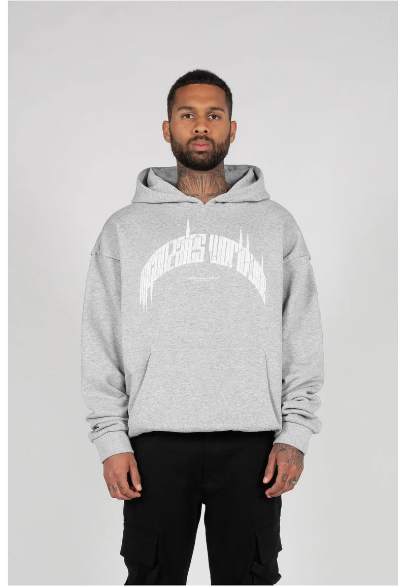HIGHER THAN HEAVEN V.3 Ultra Heavy Hoody grey XXL
