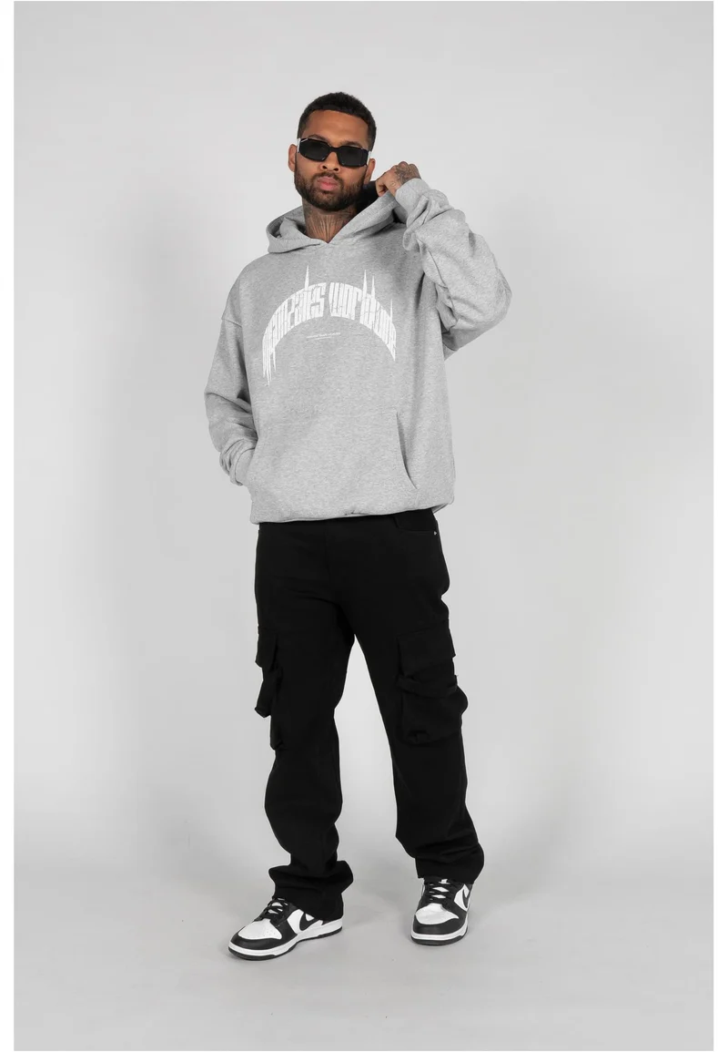 HIGHER THAN HEAVEN V.3 Ultra Heavy Hoody grey XXL