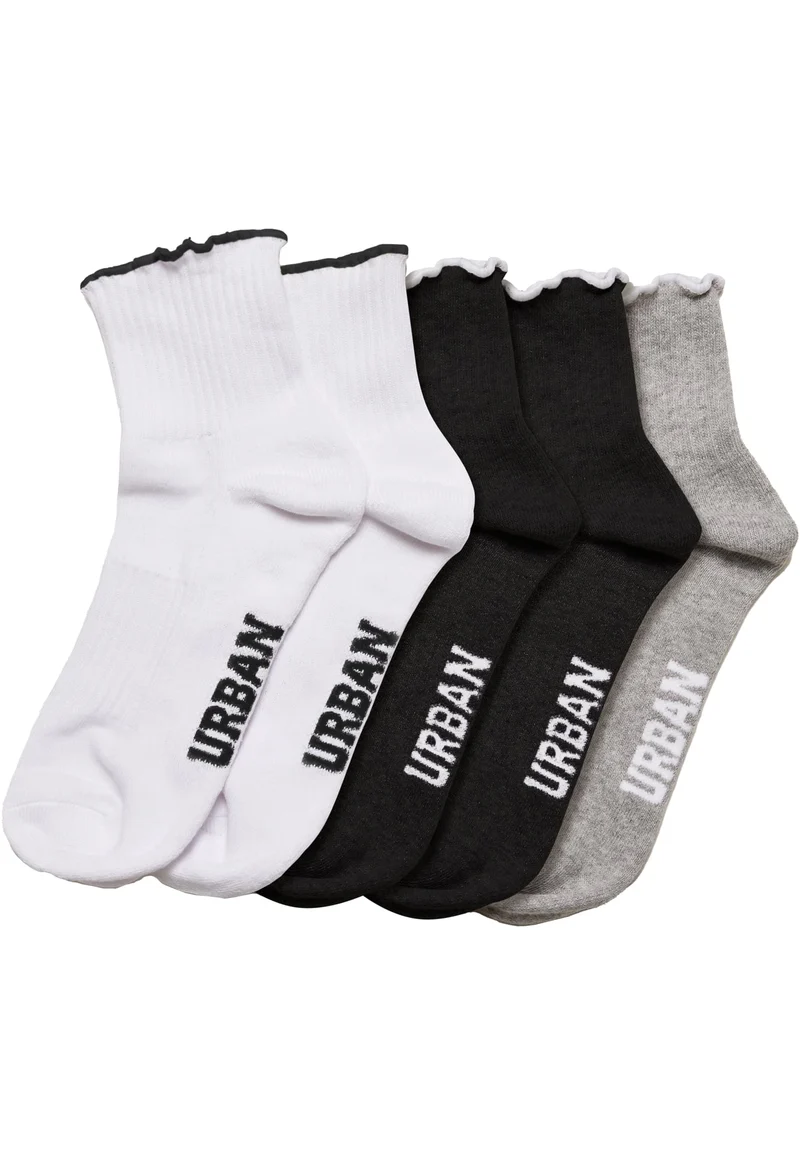 UC Girly Small Edge Socks 4-Pack