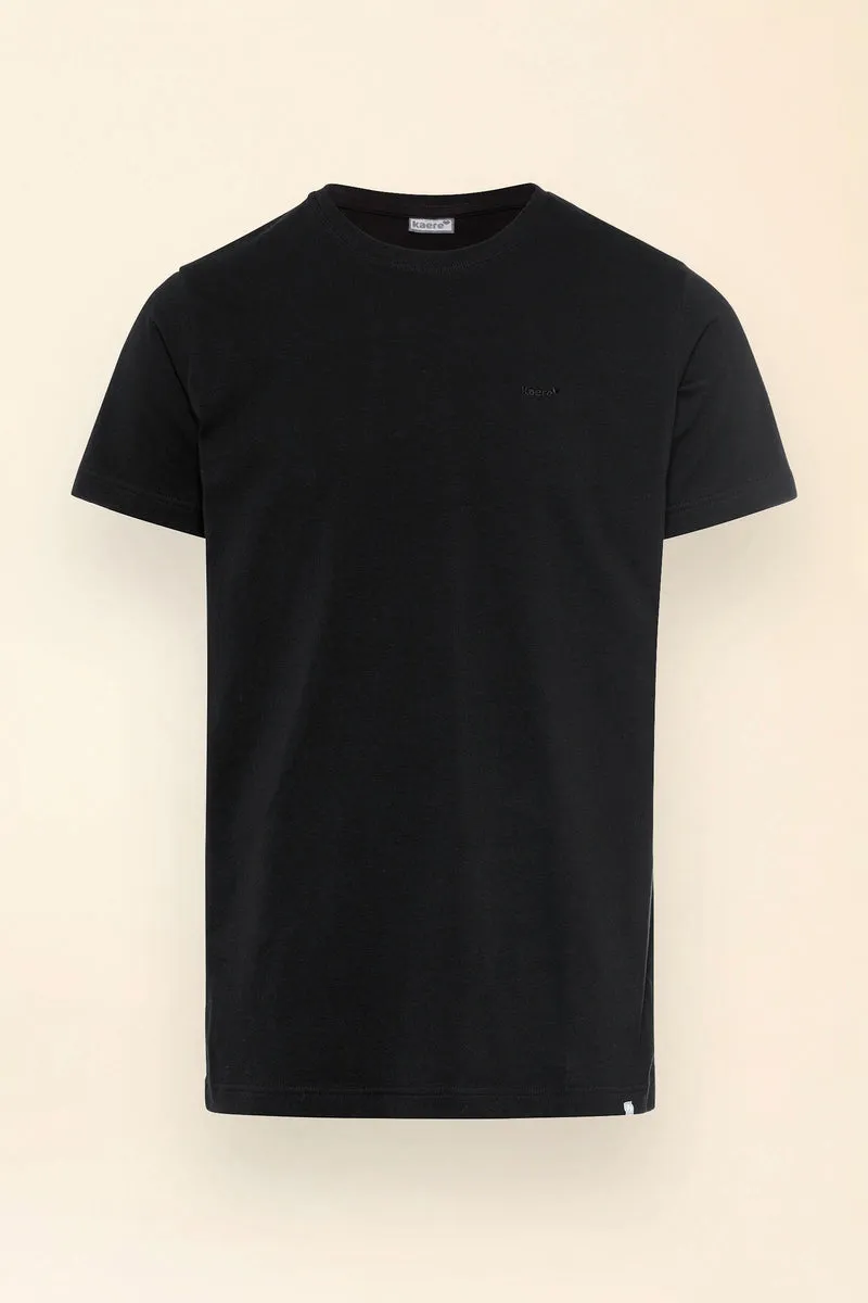 KAERE Shirt Herren - Kurzarm schwarz