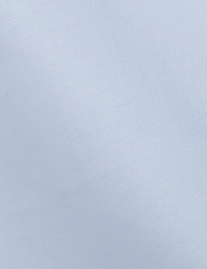 Chemise semi-ajustée bleue
