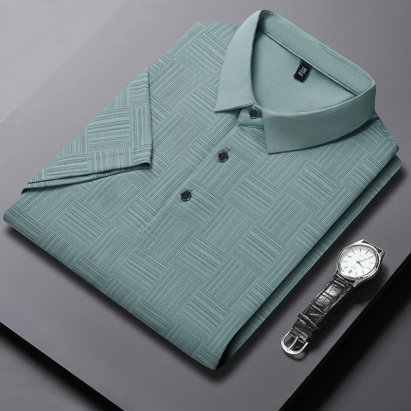 Uomo Polo Manica Corta POLO Shirt Maglietta Camicia Maglia T-Shirt di Moda