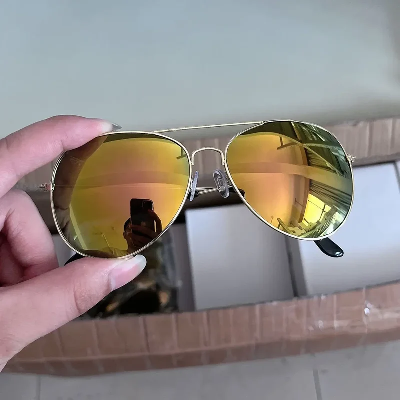 Occhiali da Sole Pilota per Donna e Uomo Specchiati Fotocromatici Polarizzati UV