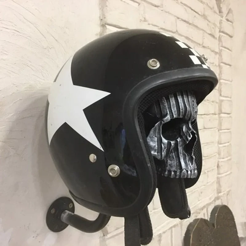 Motorrad Helm Halter Wandhaken Hakenleiste Hacken Kleiderhacken Garderobenhaken