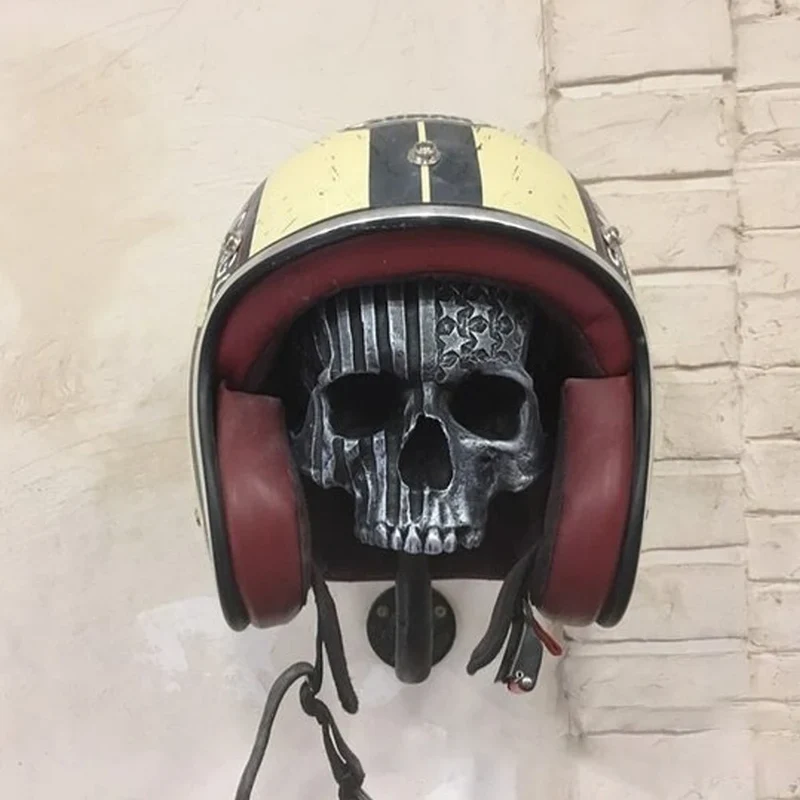 Motorrad Helm Halter Wandhaken Hakenleiste Hacken Kleiderhacken Garderobenhaken