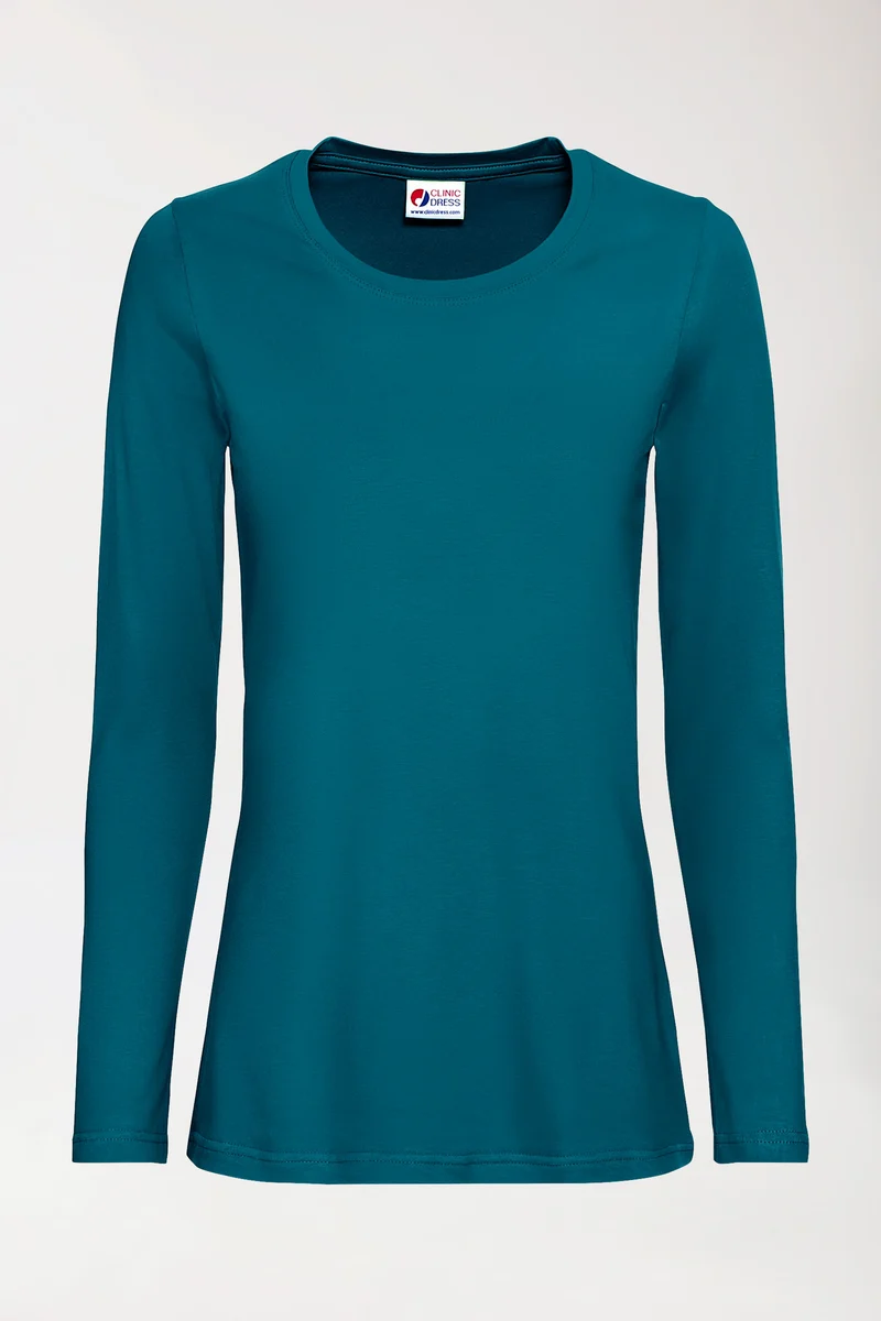 CORE Shirt Damen - 1/1 Arm petrol