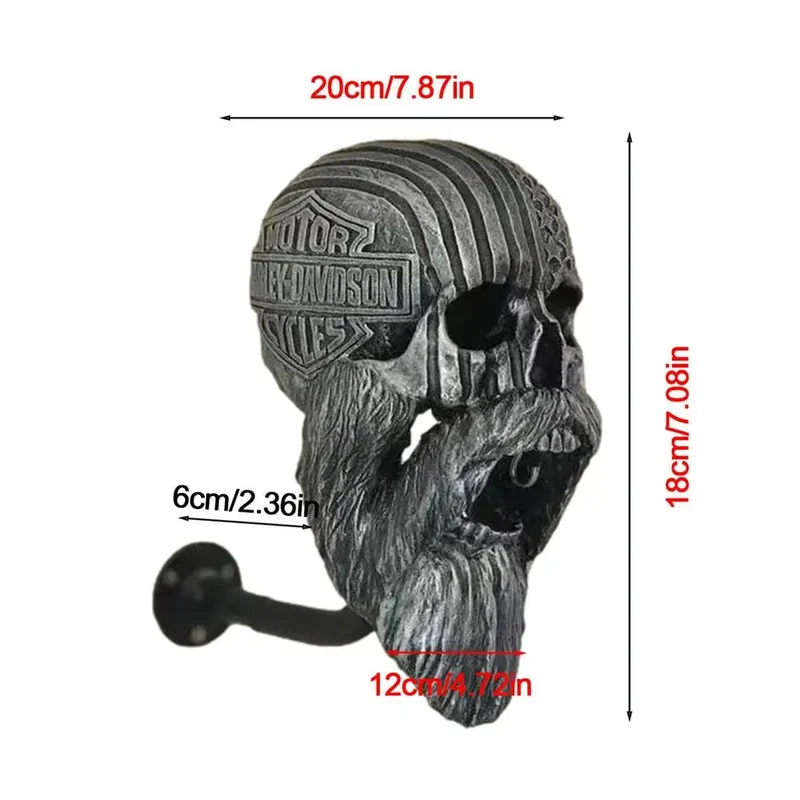 Motorrad Helm Halter Wandhaken Hakenleiste Hacken Kleiderhacken Garderobenhaken