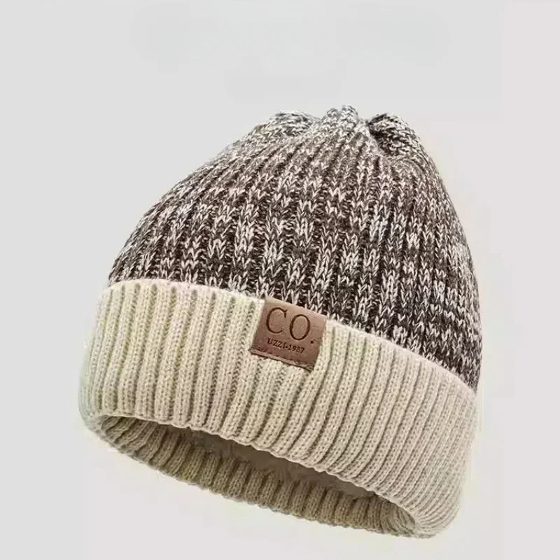 Warme Herren Damen Wintermütze Woll Mütze Fashion Strickmütze Kappe Hut Unisex