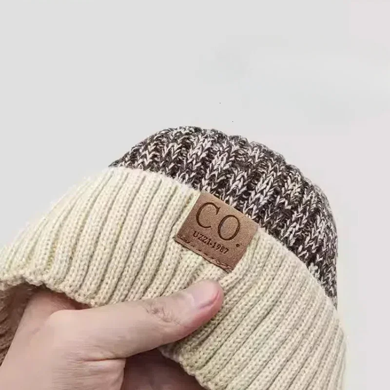 Warme Herren Damen Wintermütze Woll Mütze Fashion Strickmütze Kappe Hut Unisex
