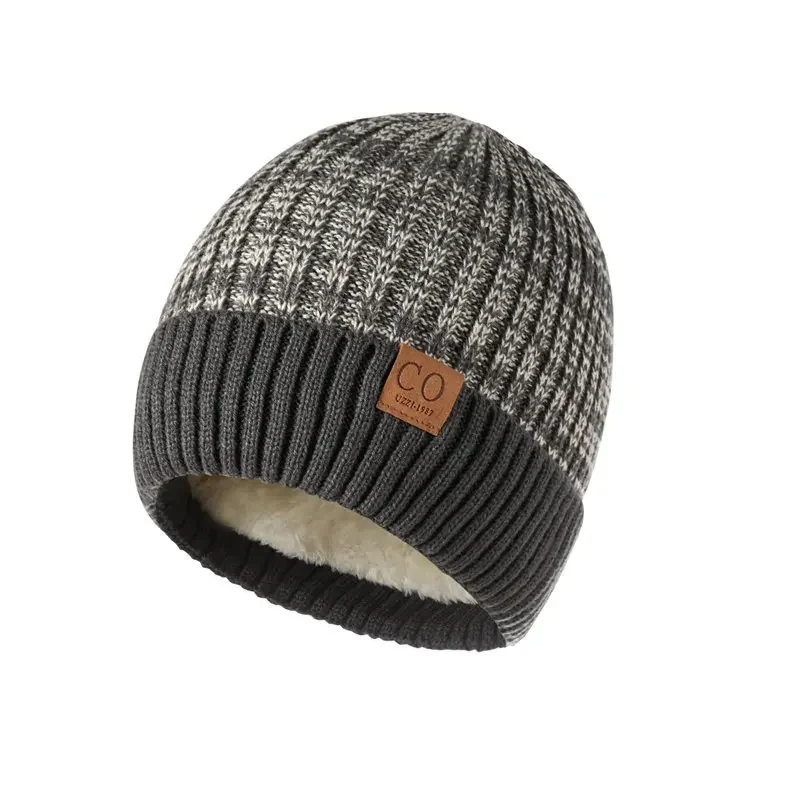 Warme Herren Damen Wintermütze Woll Mütze Fashion Strickmütze Kappe Hut Unisex