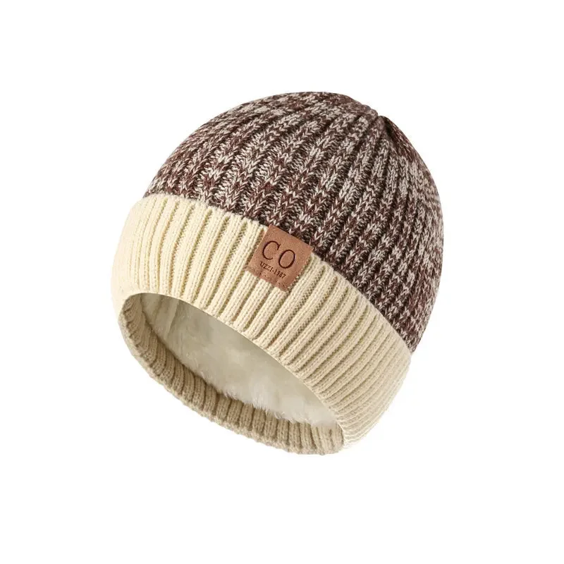Warme Herren Damen Wintermütze Woll Mütze Fashion Strickmütze Kappe Hut Unisex