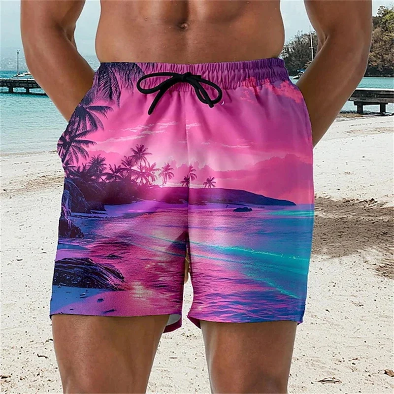 Herren Badehose Badeshort Kurze Hose Shorts Schwimmhose 100% Polyester NEU