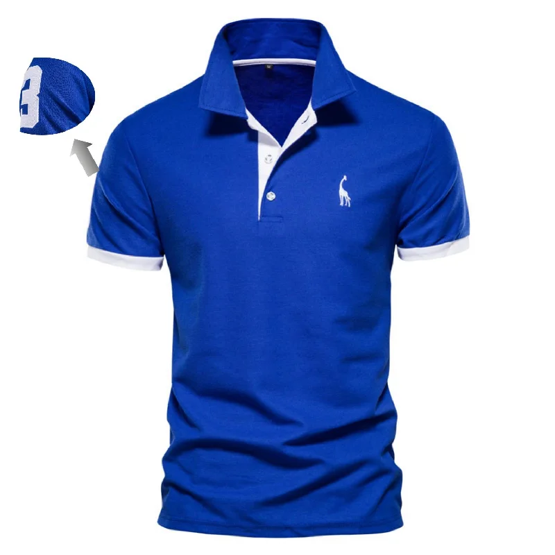 Herren Poloshirt POLO Shirt T-Shirt Kurzarm Zipper Hemd Fashion Polohemd Top NEU