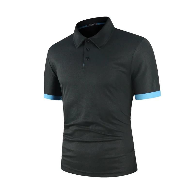 Herren Poloshirt POLO Shirt T-Shirt Kurzarm Zipper Hemd Fashion Polohemd Top NEU