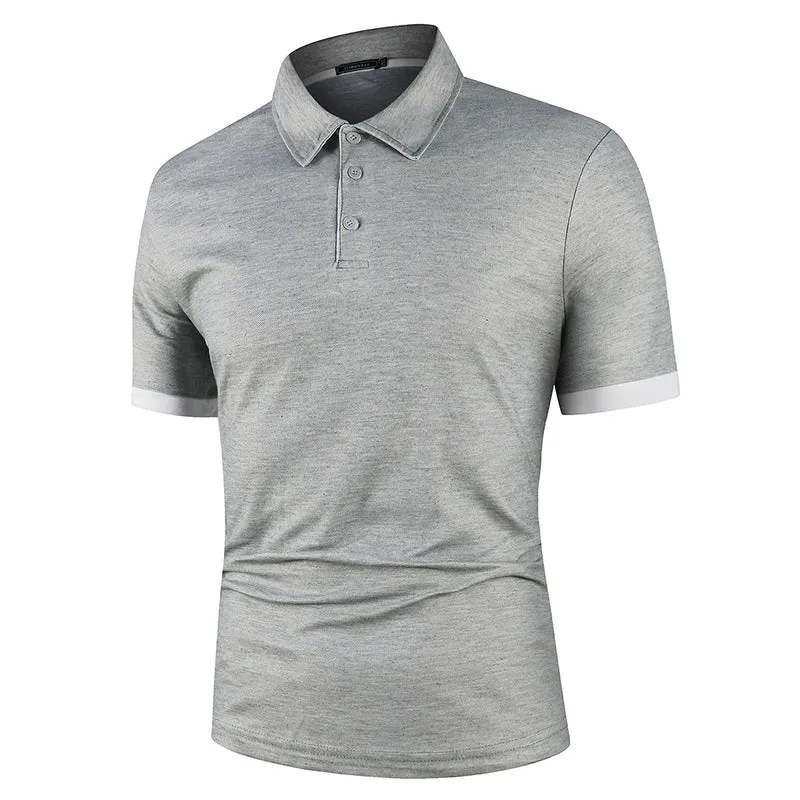 Herren Poloshirt POLO Shirt T-Shirt Kurzarm Zipper Hemd Fashion Polohemd Top NEU