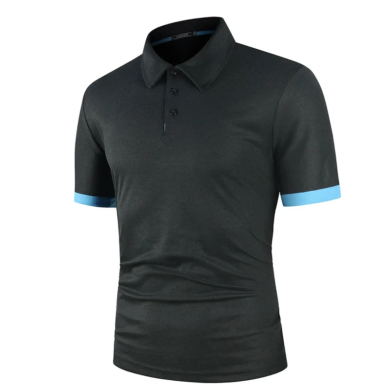 Herren Poloshirt POLO Shirt T-Shirt Kurzarm Zipper Hemd Fashion Polohemd Top NEU
