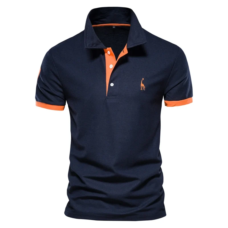 Herren Poloshirt POLO Shirt T-Shirt Kurzarm Zipper Hemd Fashion Polohemd Top NEU