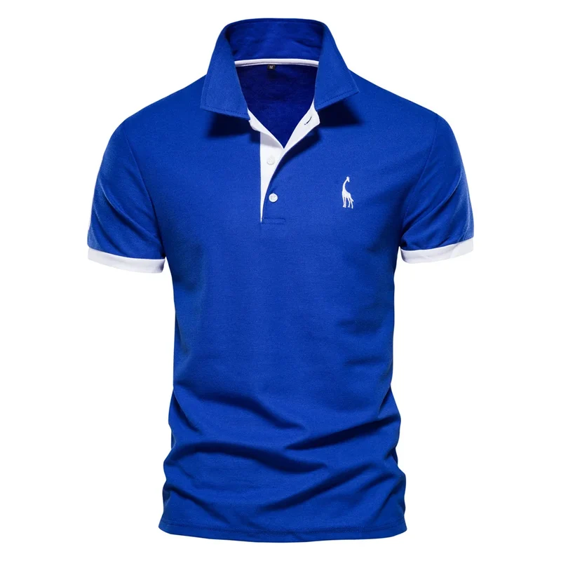 Herren Poloshirt POLO Shirt T-Shirt Kurzarm Zipper Hemd Fashion Polohemd Top NEU
