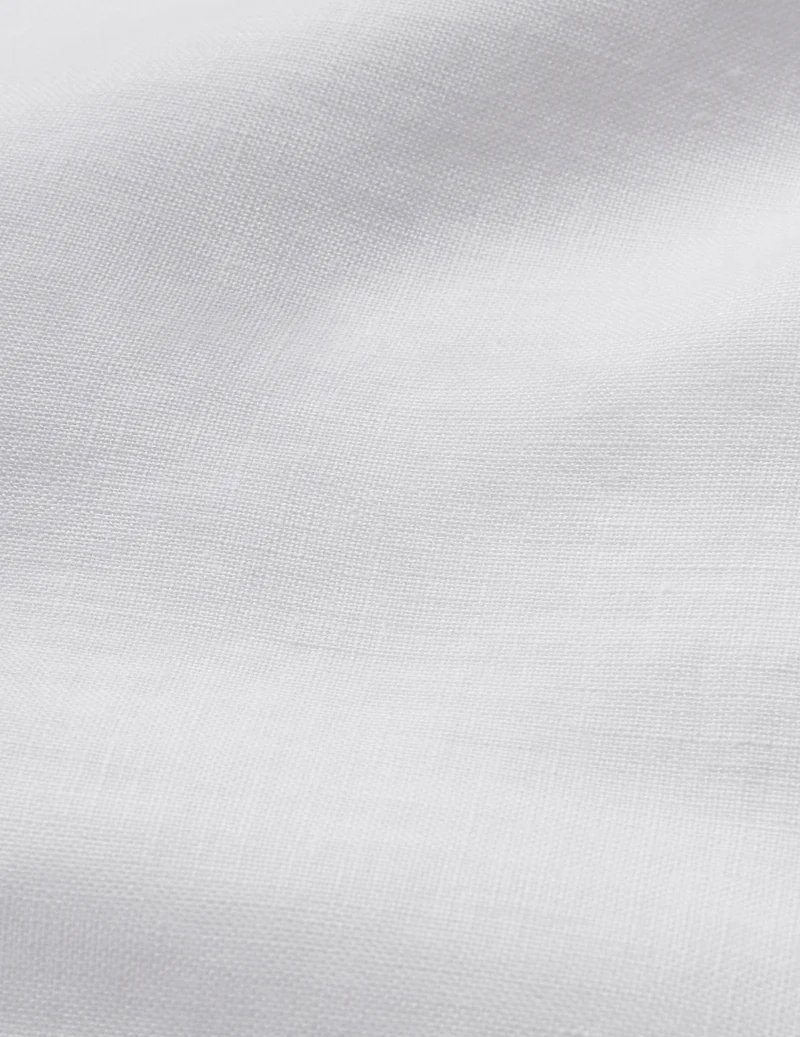Chemise Charlotte en lin blanche