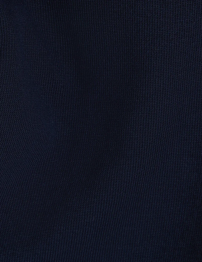 T-shirt Charles en coton marine