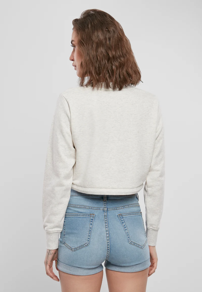 UC Ladies Oversized Cropped Crewneck