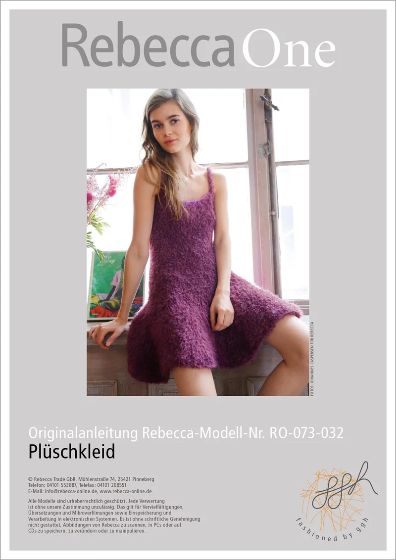 Strickanleitung - Plüschkleid